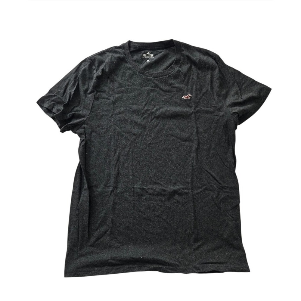Hollister Must-Have Collection T-Shirt Men's XL Gray Short Sleeve Logo Tee